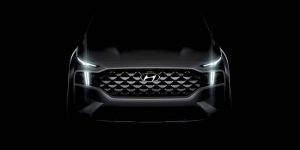 El crossover mediano de Hyundai, el Santa Fe, tendrá un nuevo aspecto para 2021