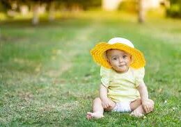 Bebé en temporada de calor